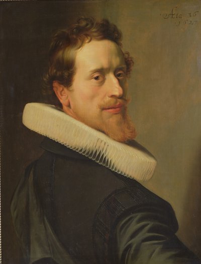 Self-Portrait Aged 36, 1627 by Nicolaes Eliasz